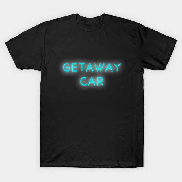 Getaway Car T-Shirt by jeffrick